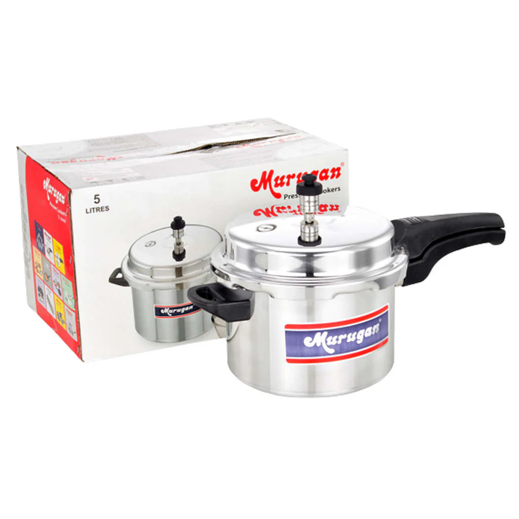 Murugan Pressure Cooker 5 Litres PC019 - Image 4