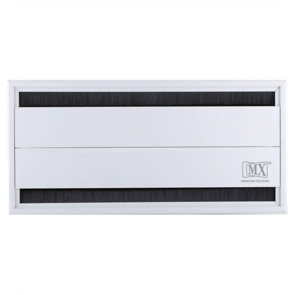 MX Access Flap Without Soft Close 2 Side Open 300mm Silver MX 7006