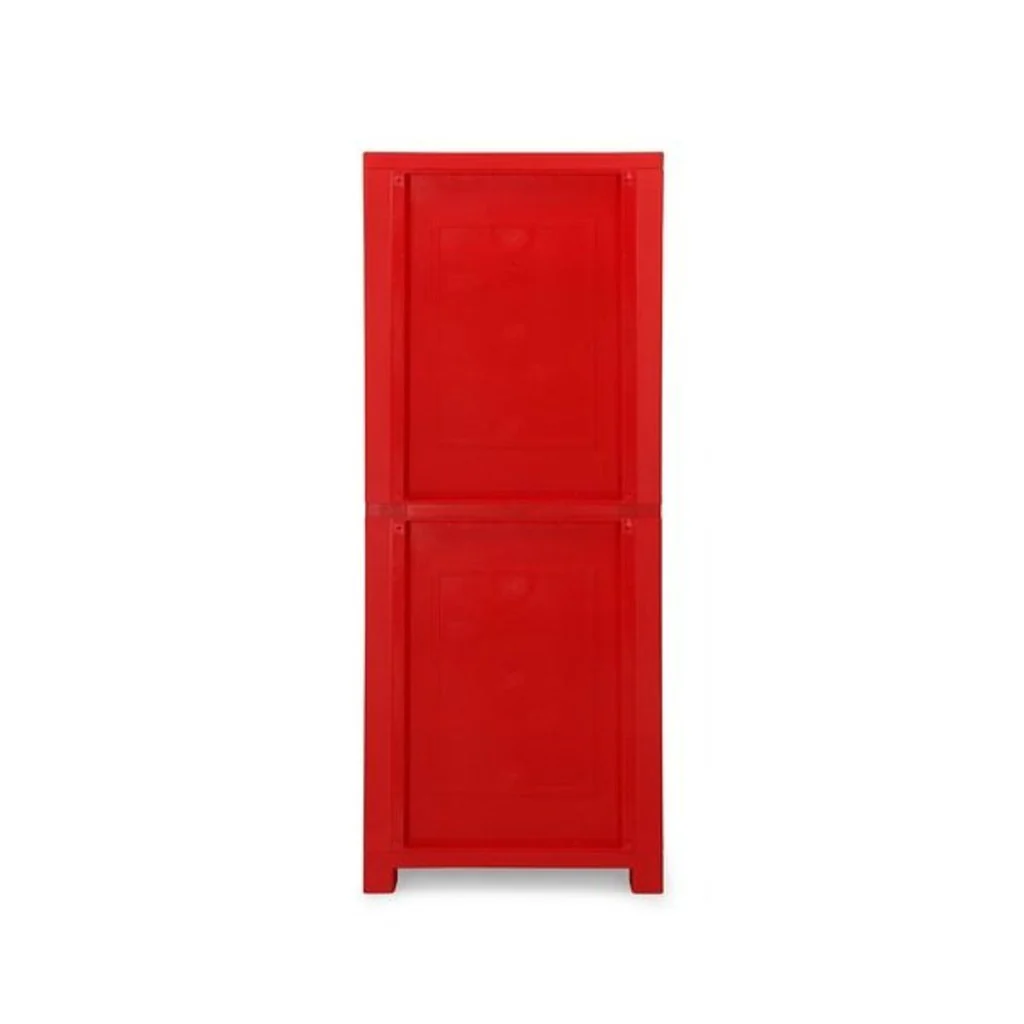 Nilkamal Freedom Big 2 (FB2) Plastic Storage Cabinet (Pepsi Blue, Bright Red & Yellow) - Image 4