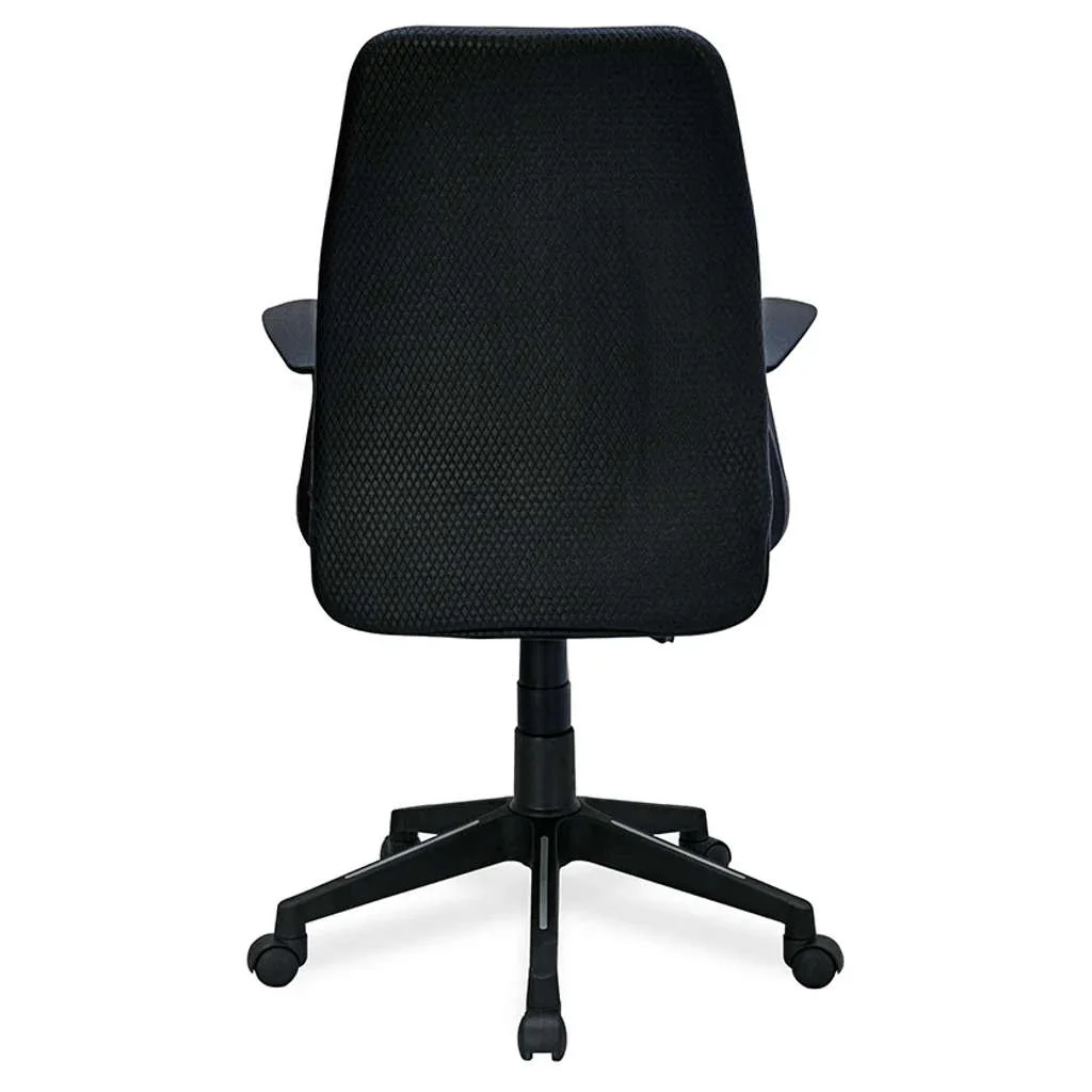 Nilkamal Solitaire Mid Back Office Chair Black - Image 4