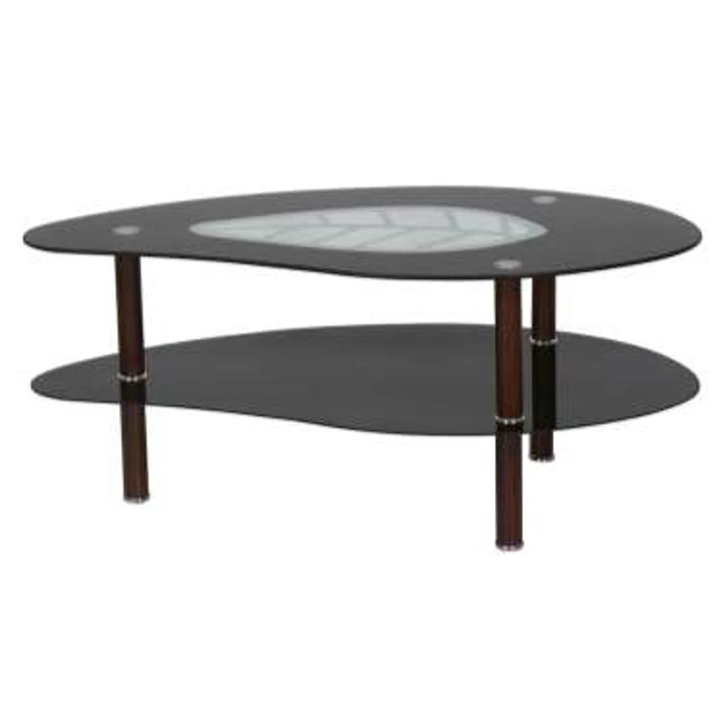 Nilkamal Stuart Center Table Black And Walnut - Image 2