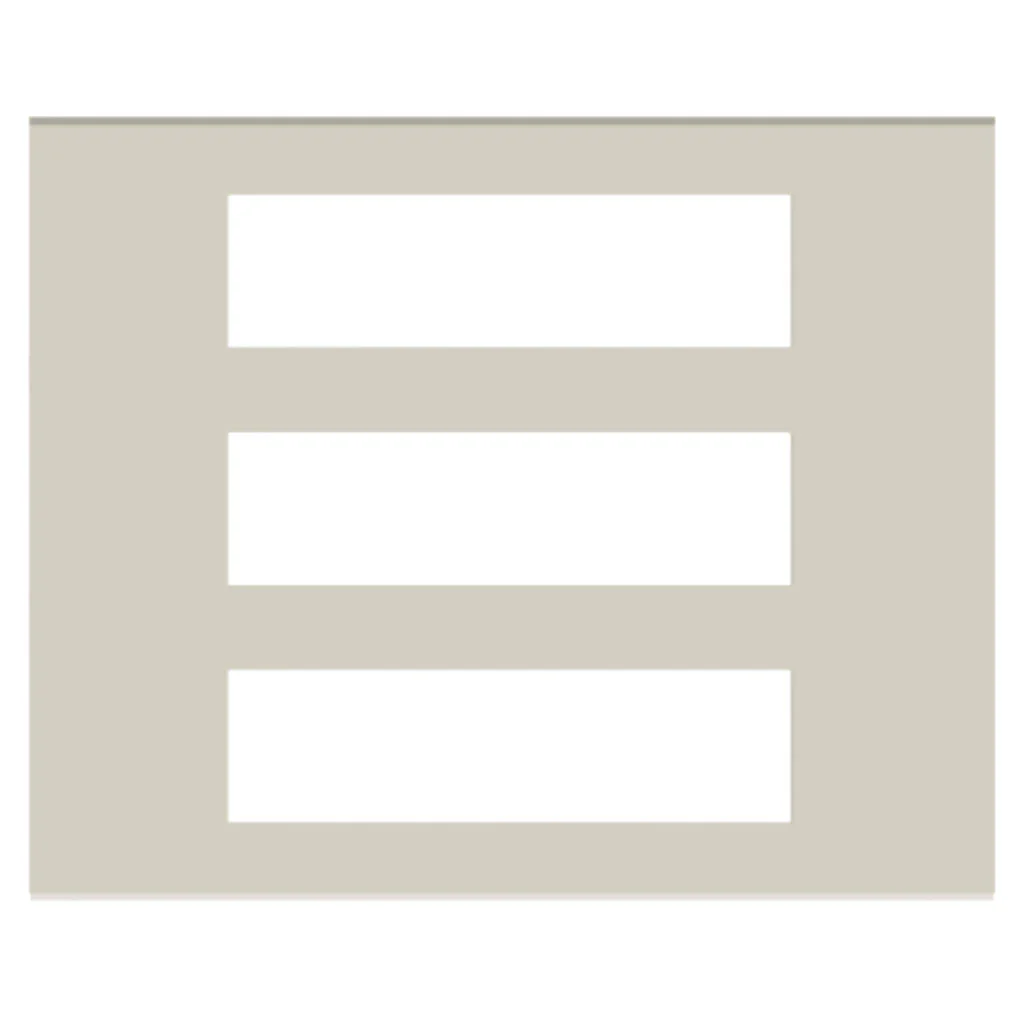 Norisys Cube Series Flat'5 Plates With Frame Ice Silver - Image 11