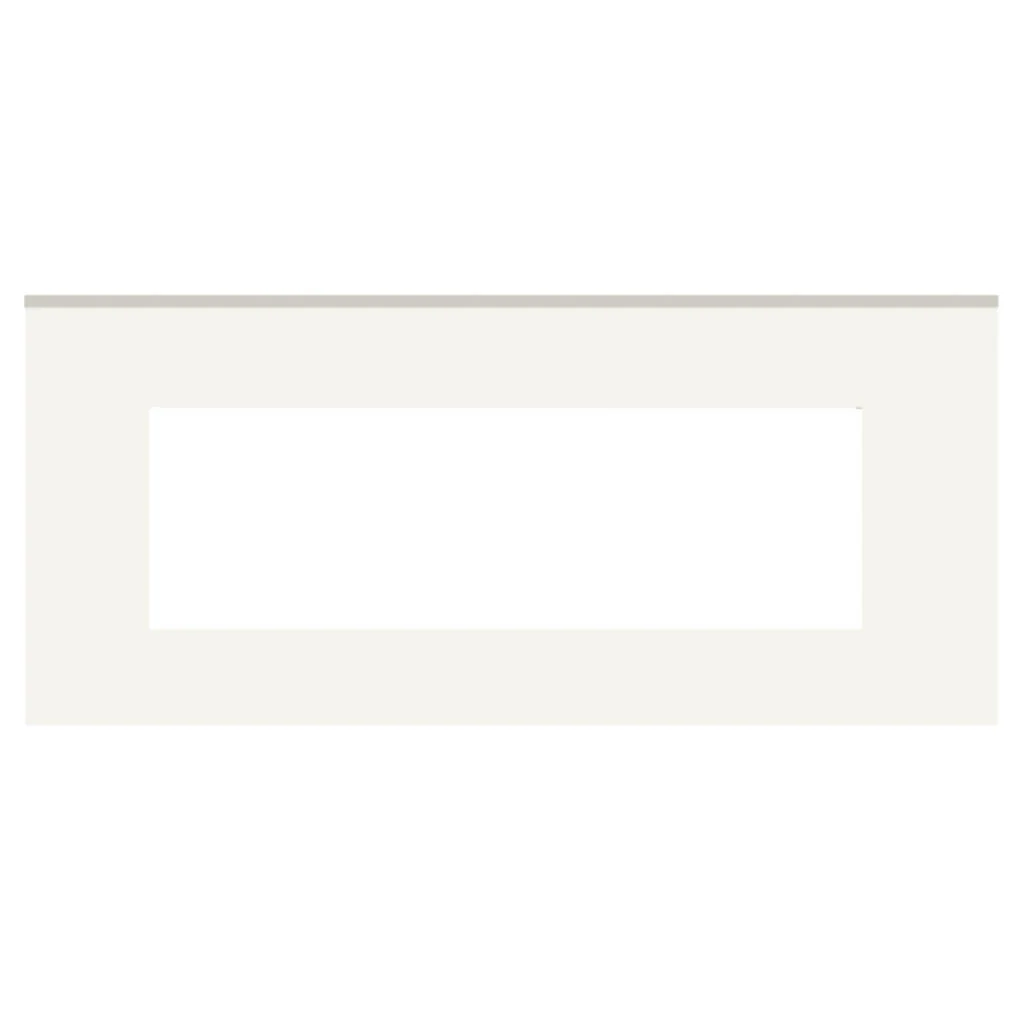 Norisys Cube Series Solid Glass Plates With Frame Ice White - Image 6