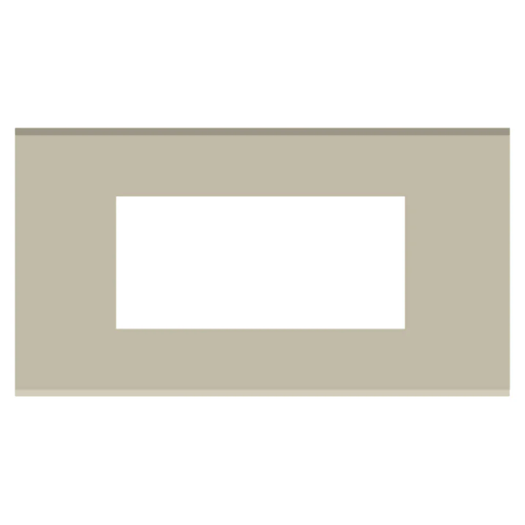 Norisys Cube Series Solid Glass Plates With Frame Smoked Silver - Image 6