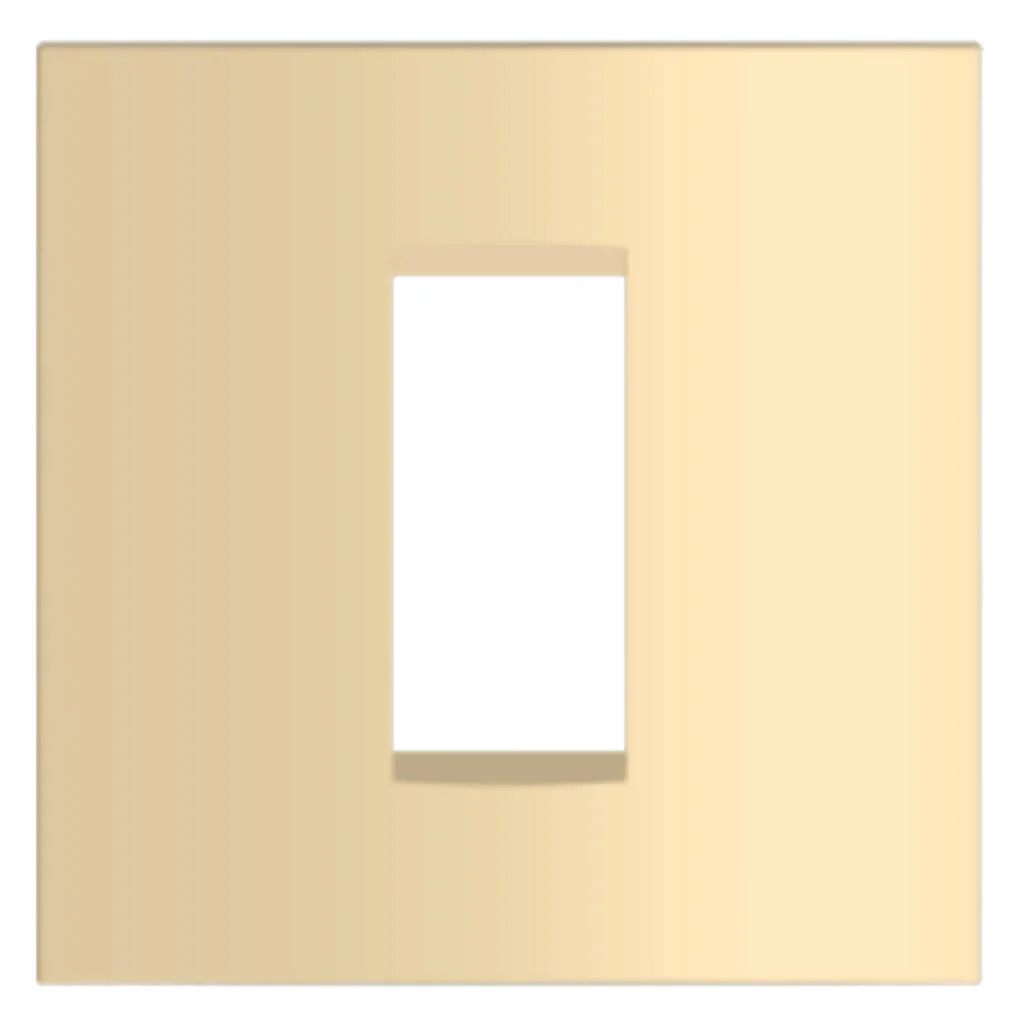 Norisys Cube Series Vector Plates With Frame Matt Gold