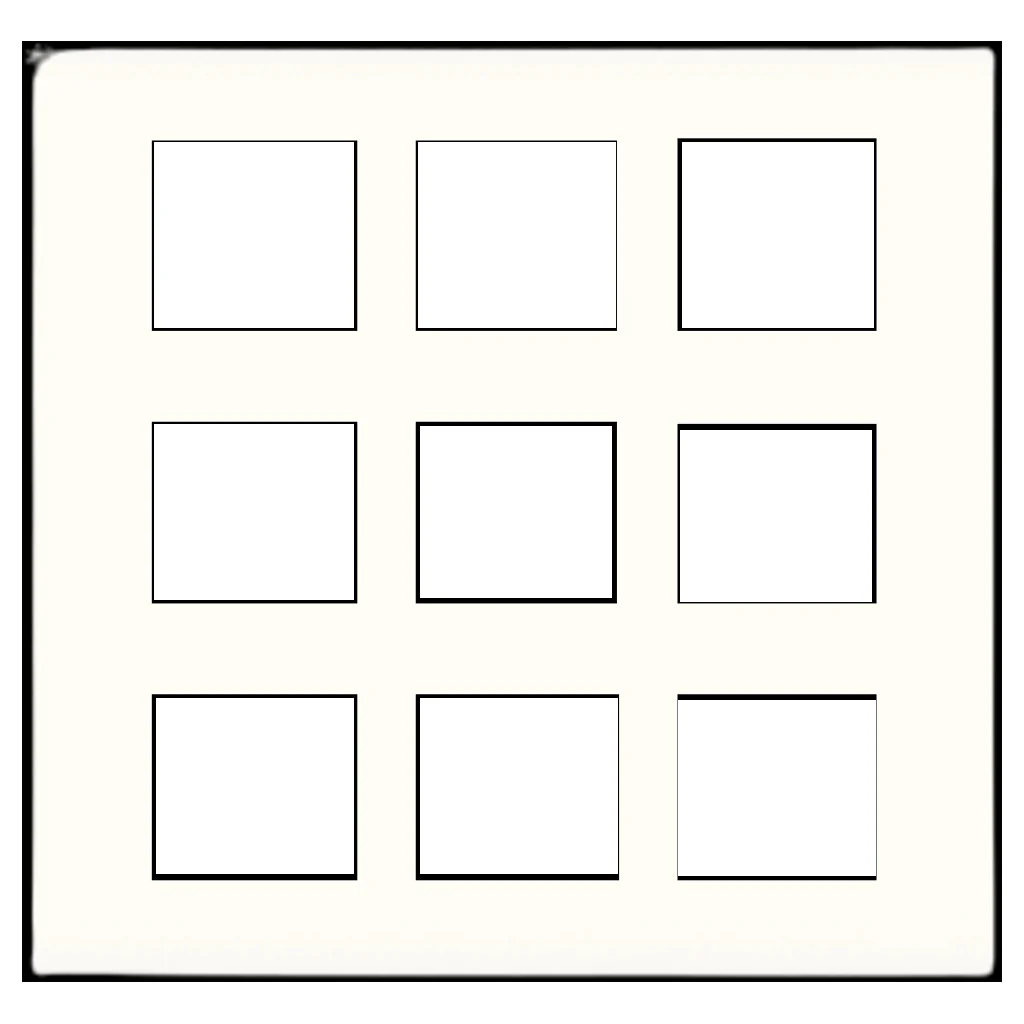 Norisys Square Series Smart Plates With Frame Frost White - Image 11