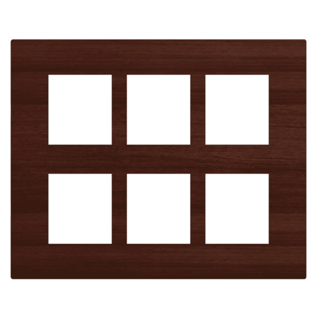 Norisys Square Series Smart Plates With Frame Wood Finish - Image 10