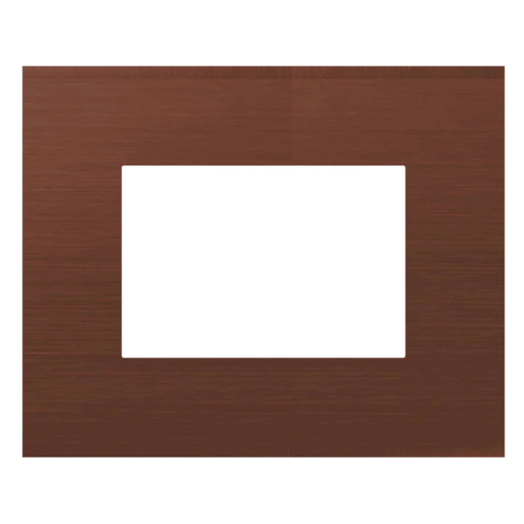 Norisys Cube Series Solid Aluminum Plates With Frame Dark Bronze - Image 3