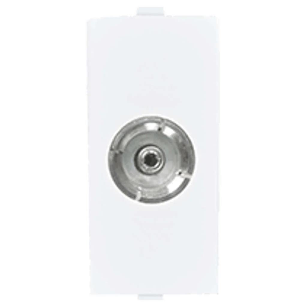 Orbit Express Modular Series TV Antenna Socket 1 Module White 1418