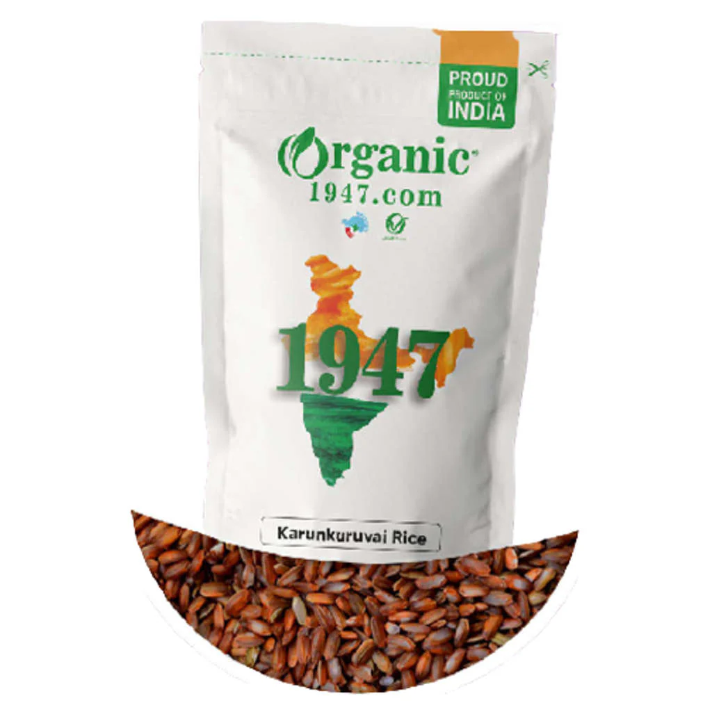 Organic 1947 Karunkuruvai Rice 500g