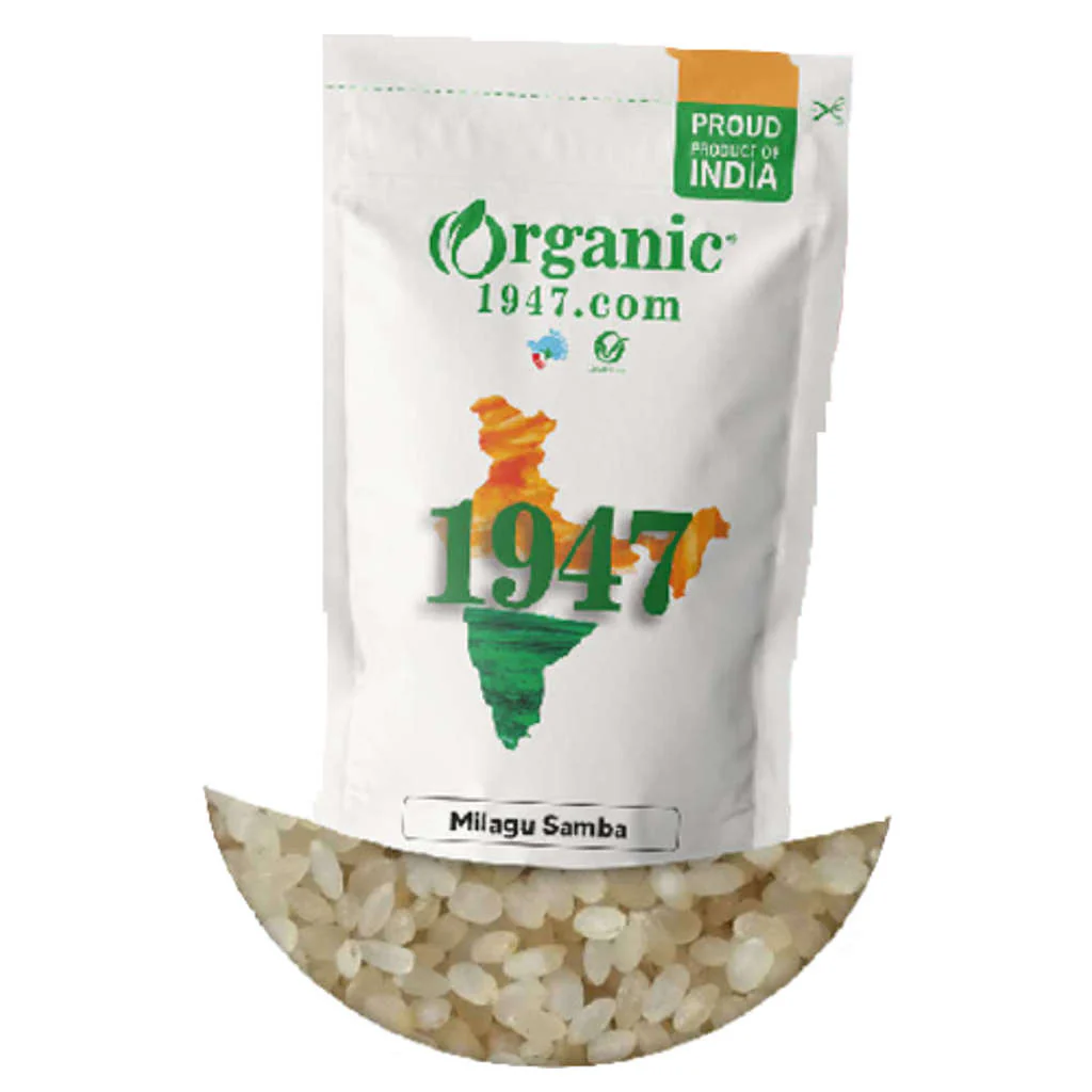 Organic 1947 Milagu Samba Rice 250g
