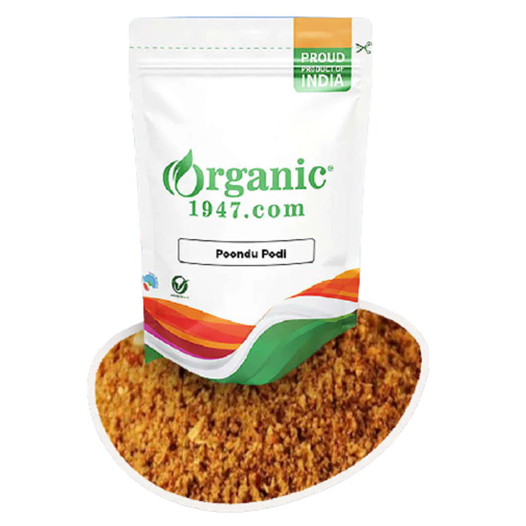 Organic 1947 Poondu Podi 100g