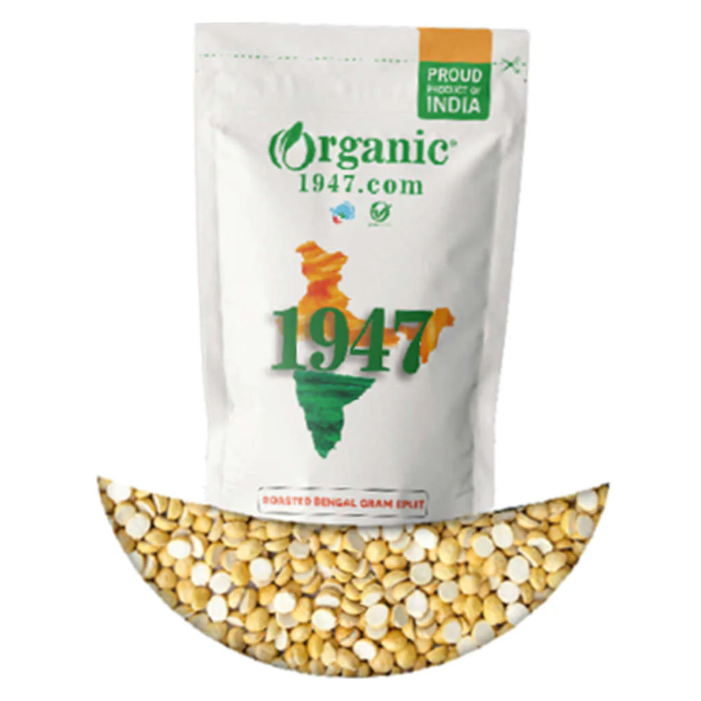 Organic 1947 Roasted Bengal Gram Split 500g