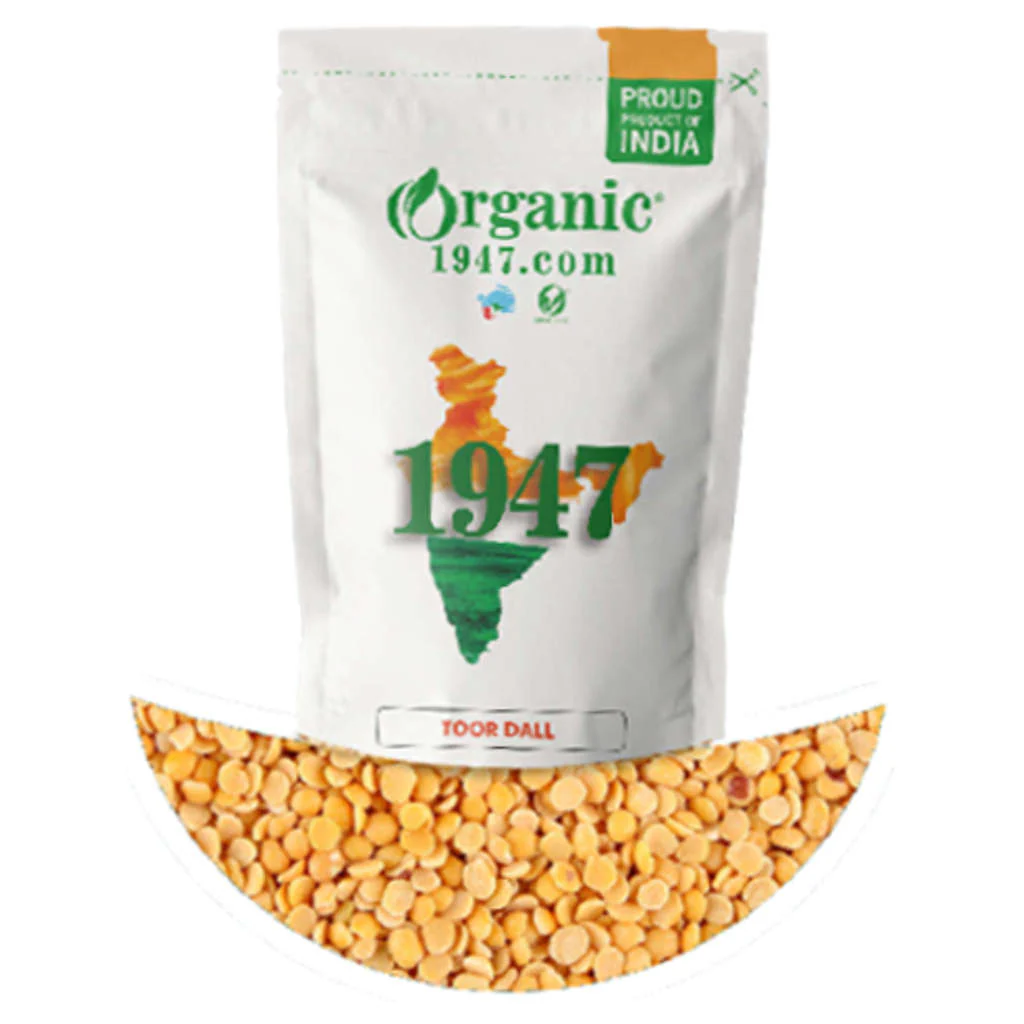 Organic 1947 Toor Dal 500g