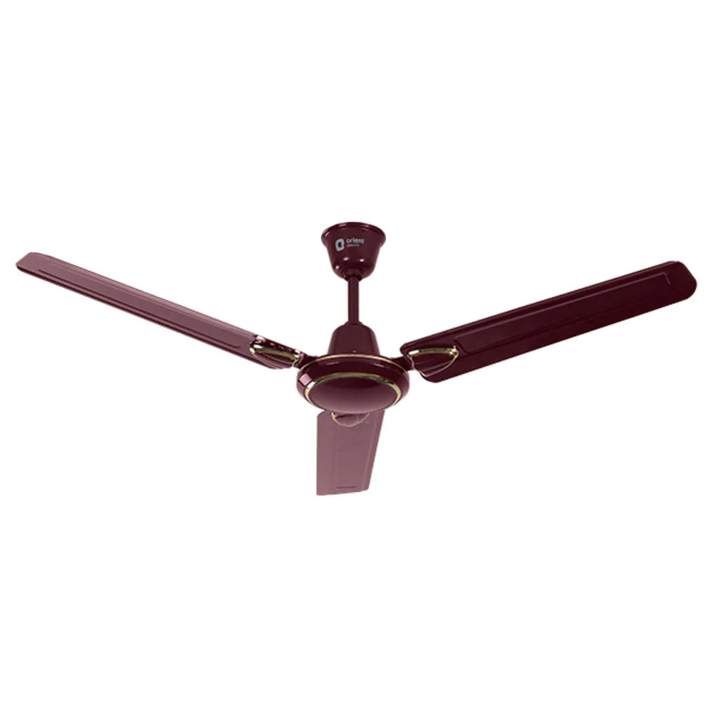 Orient Electric Rapid Air Deco Ceiling Fan 1200mm Brown