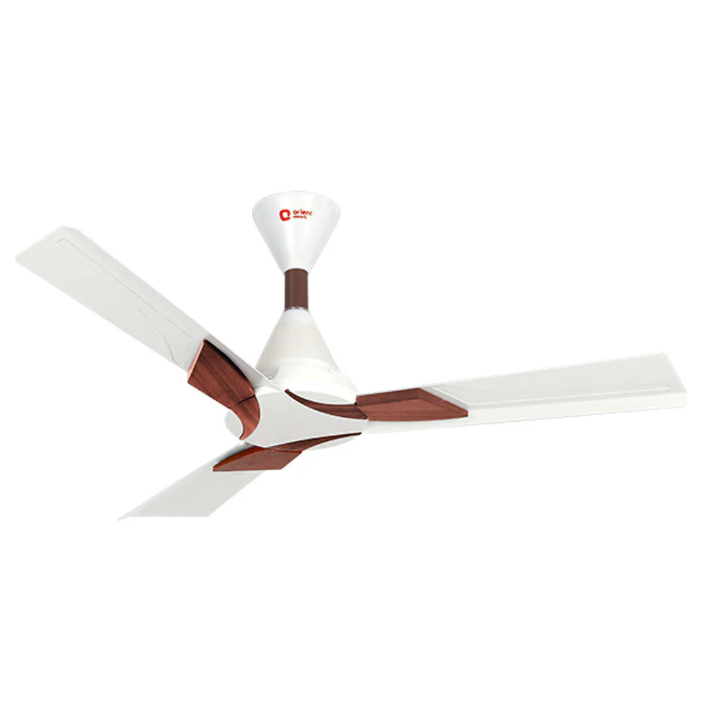 Orient Electric Wendy BLDC Ceiling Fan 1200mm Pearl White-Walnut