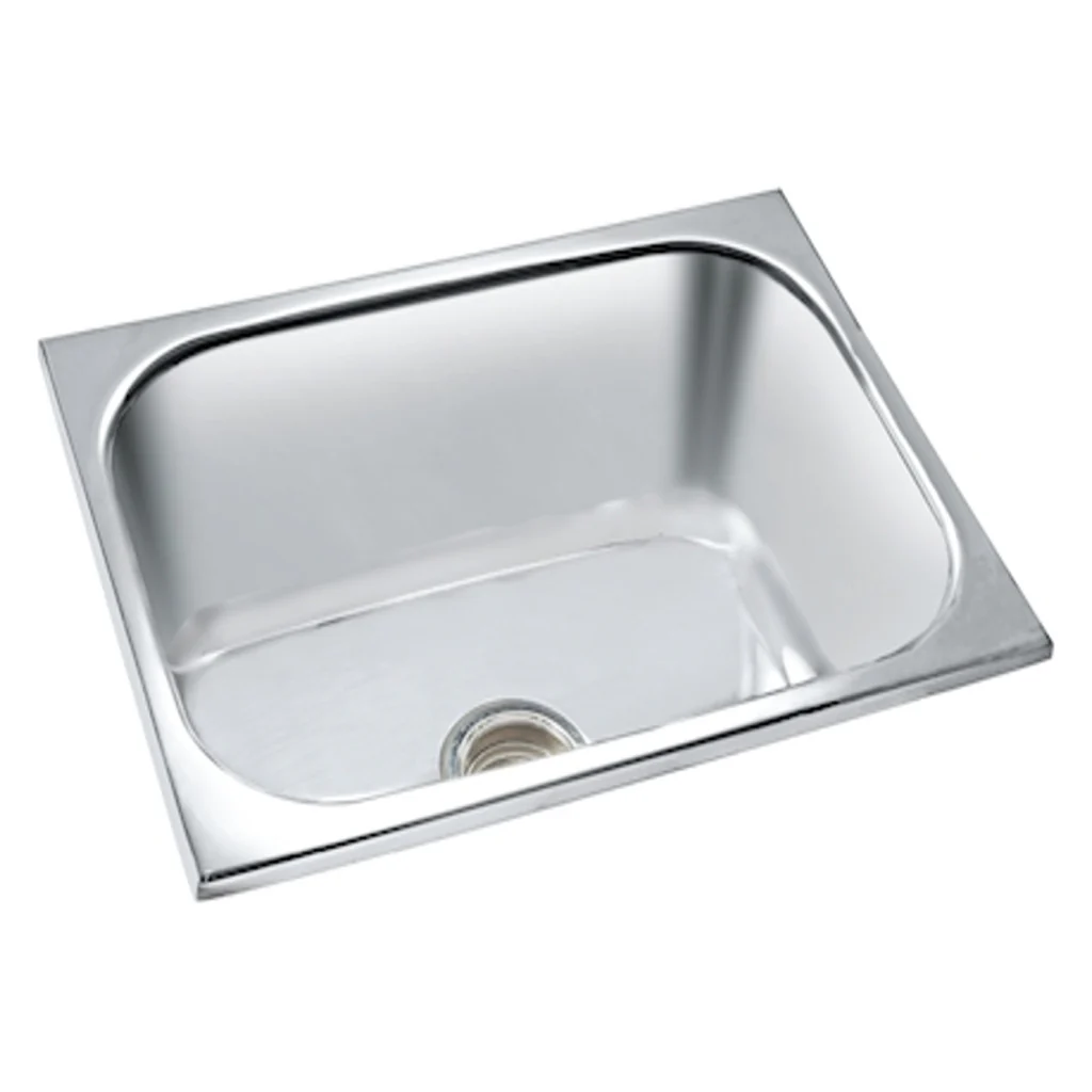 Parryware Coral Single Bowl Sink Folded Edge Gloss Finish C854899