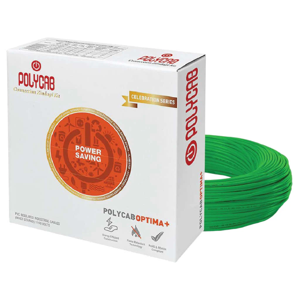 Polycab Optima Plus LF-FR Copper PVC Insulated House Wire 2.5 Sq.mm 90 Meters - Image 5