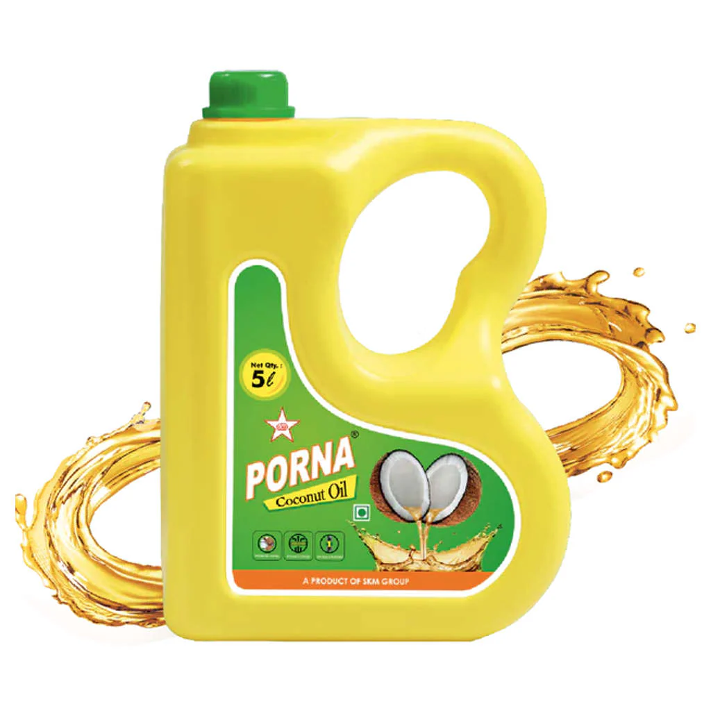 Porna Coconut Oil 5 Litre Can