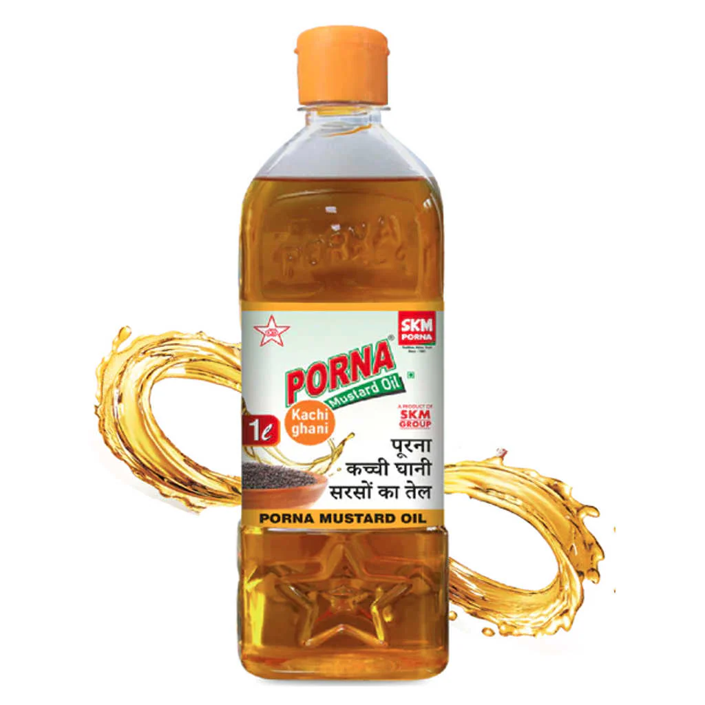 Porna Mustard Oil 200 ml Pet Bottle