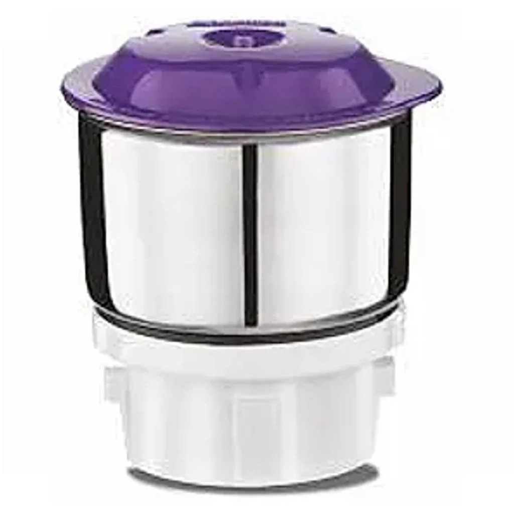 Preethi Crown Pro Mixer Grinder 3 Jar 600W White Purple MG-254 - Image 3