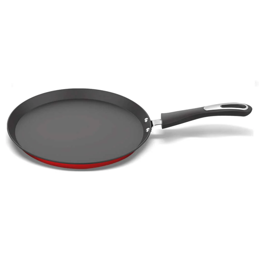 Preethi Dura Collection Non Stick Tawa Induction Base 28cm Red CSW028