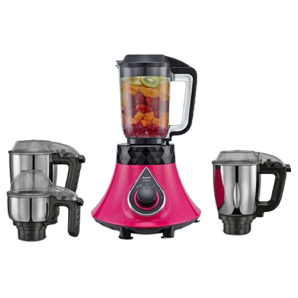 Preethi Storm Mixer Grinder With 4 Jars 750 Watt Pink MG 237