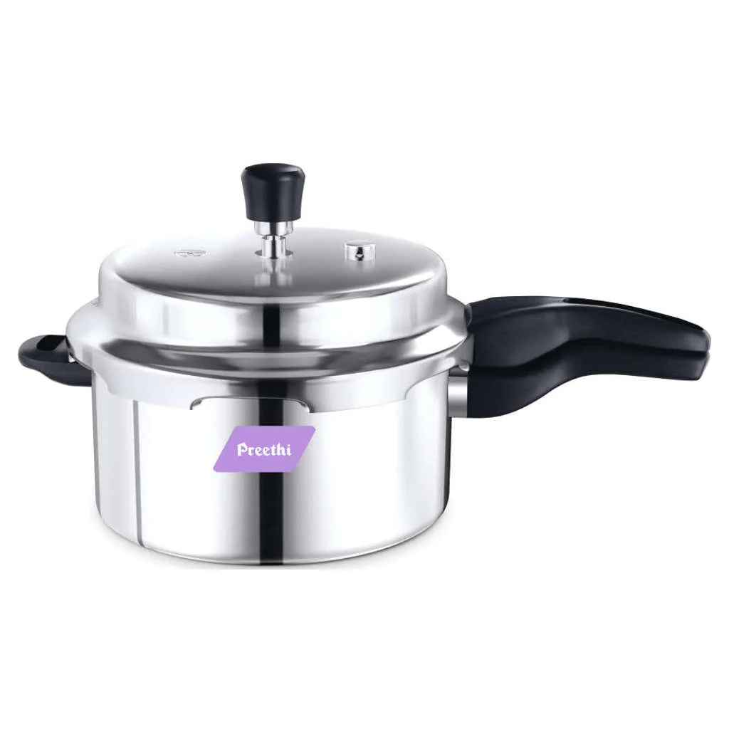 Preethi Triply Outer Lid Pressure Pan 2.5 Litres Induction Base