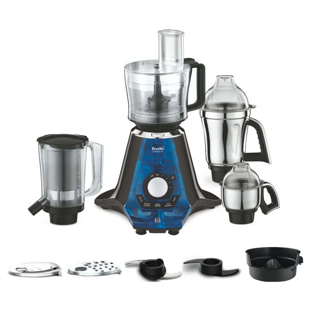 Preethi Zodiac 2.0 Mixer Grinder With 4 Jars 1000 Watt MG 255