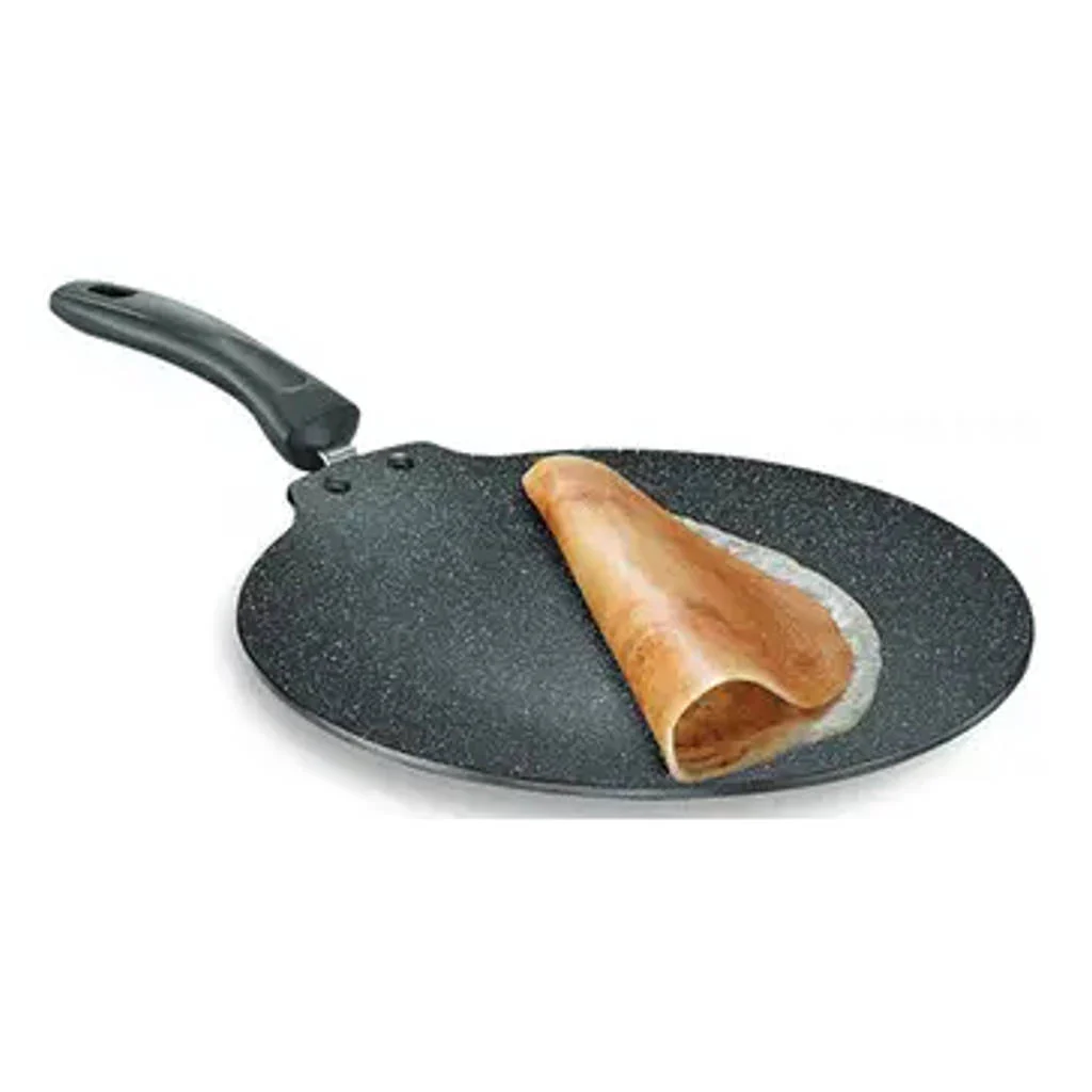 Prestige Omega Deluxe Granite Aluminium Non-Stick Dosa Tawa 30 cm Black 36862 - Image 2