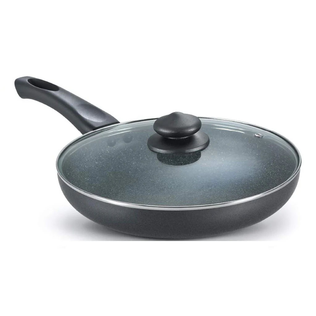 Prestige Omega Deluxe Granite Fry Pan With Lid 260 mm 36308
