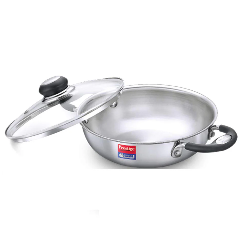 Prestige Tri Ply Splendor Kadai 280 mm 37426