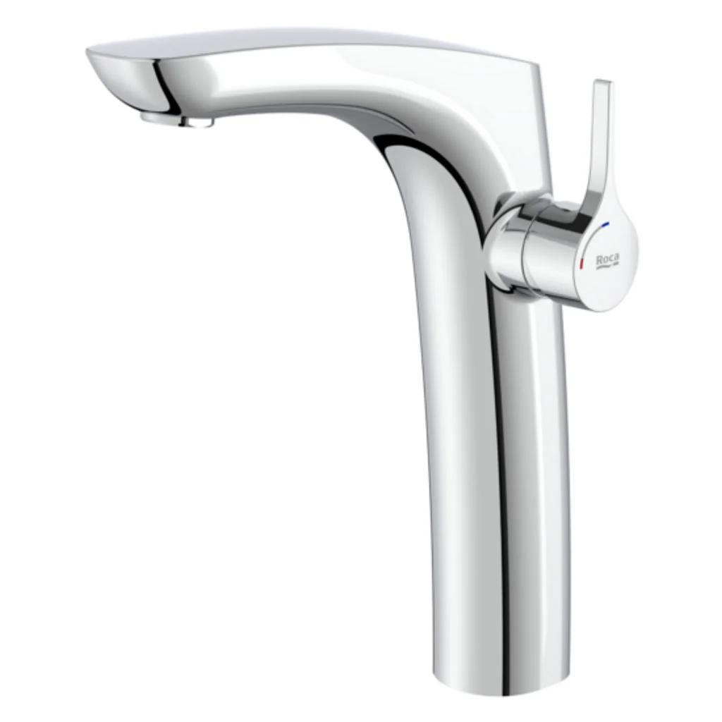 Roca Insignia High Neck Single Lever Basin Mixer With Pop-Up Waste RT5A343AC00