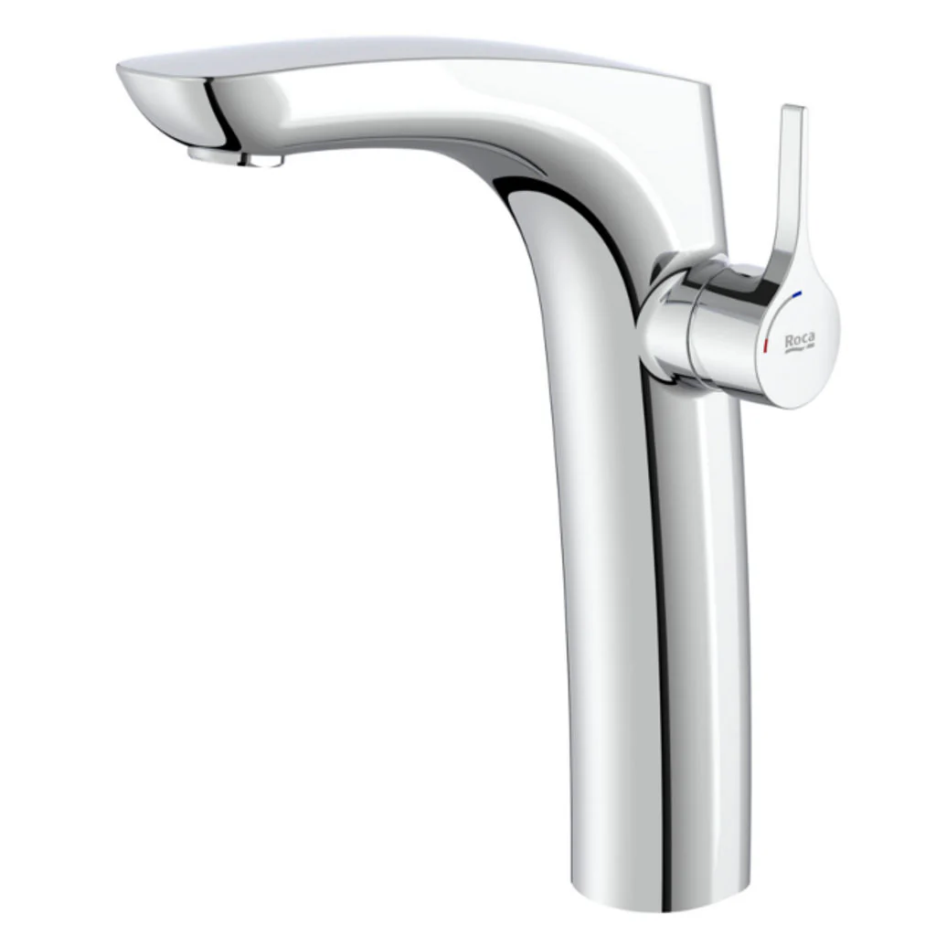Roca Insignia High Neck Single Lever Basin Mixer With Pop-Up Waste RT5A3A3AC00