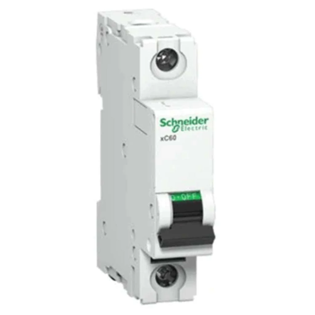 Schneider 10 A Single Pole C-Curve MCB xC60 - A9N1P10C