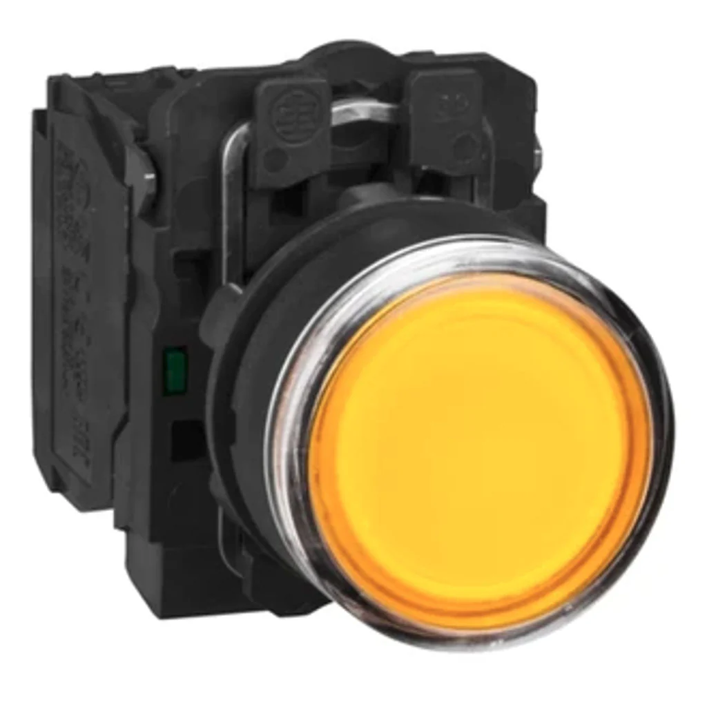 Schneider Harmony XB5 Illuminated Pushbutton Flush Integral LED 110V - Image 5