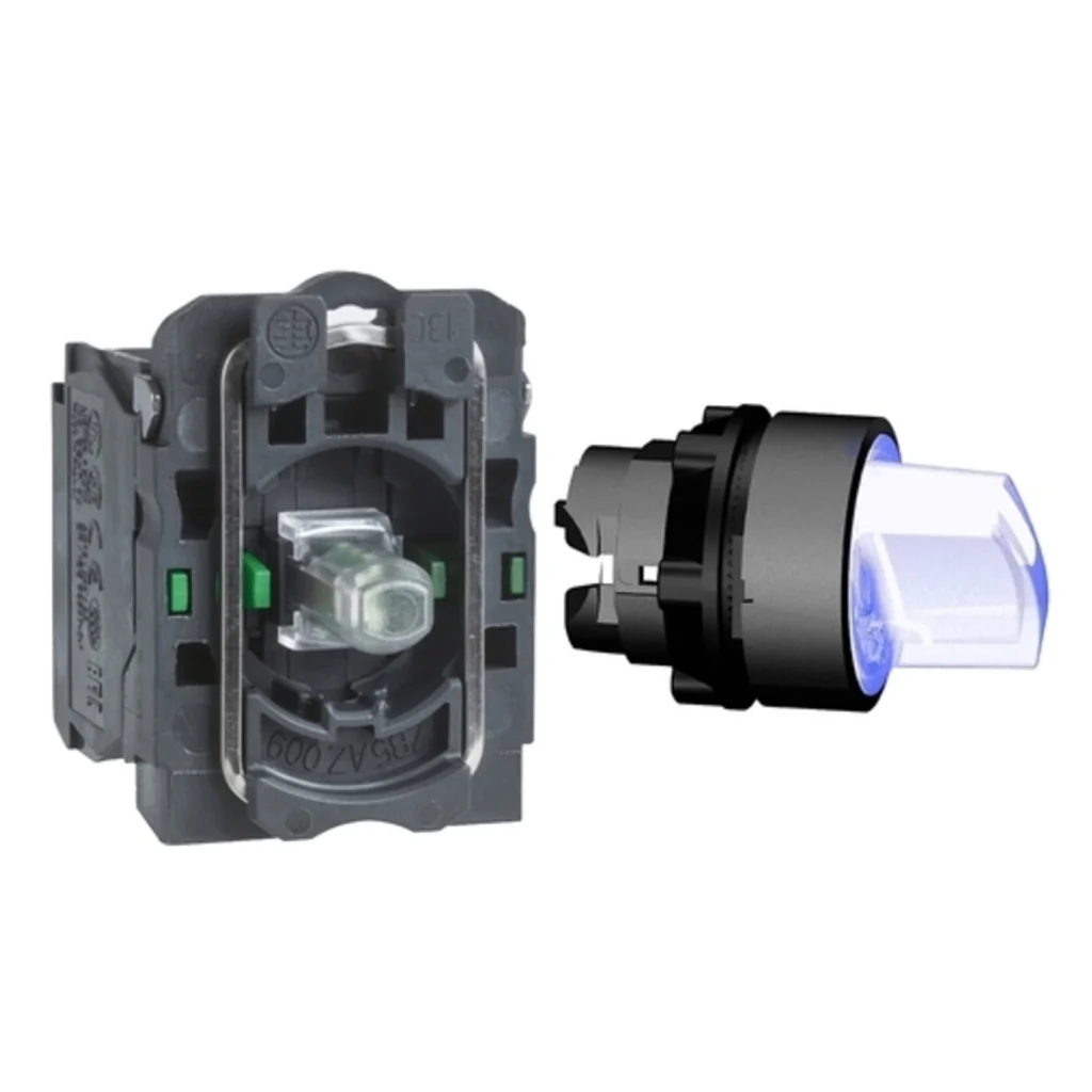 Schneider Harmony XB5 Illuminated Selector Switch 24V - Image 5