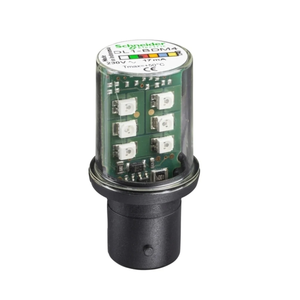 Schneider Signalling XVB LED BA 15d Base Fitting 120V AC - Image 4