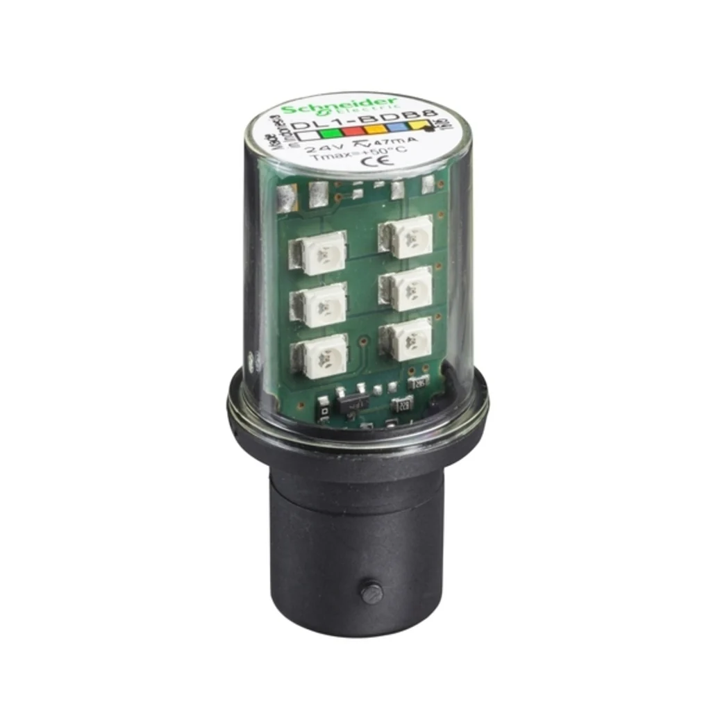 Schneider Signalling XVB LED BA 15d Base Fitting 24V - Image 5