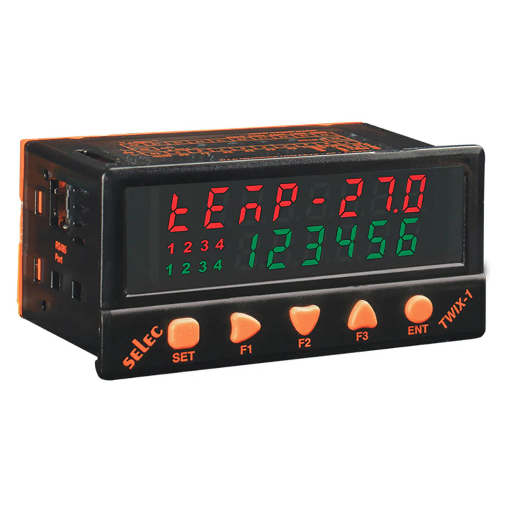 Selec PLC With Temperature AI And Relay OP TWIX-1-24VDC