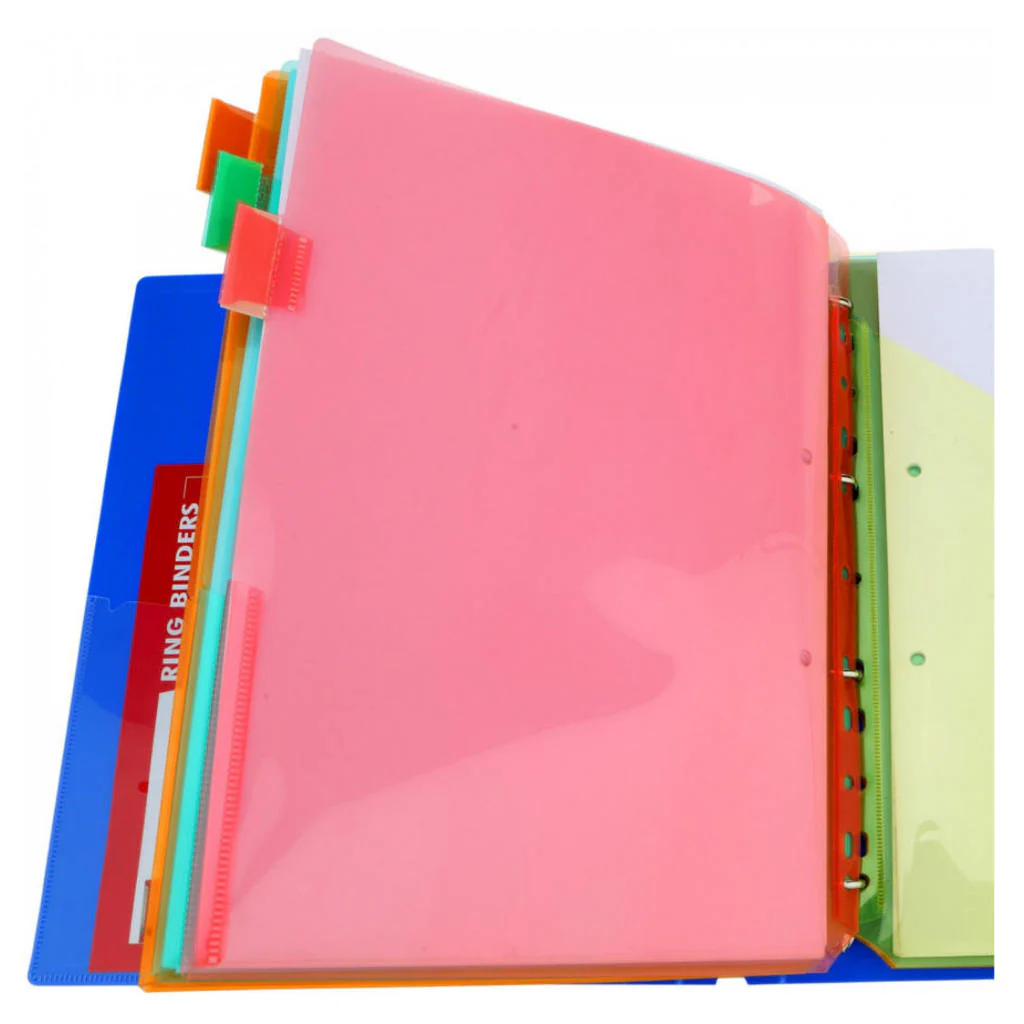 Solo 10 Documents Pockets Dividers With Insertable Tabs A4 DD 110 - Image 3