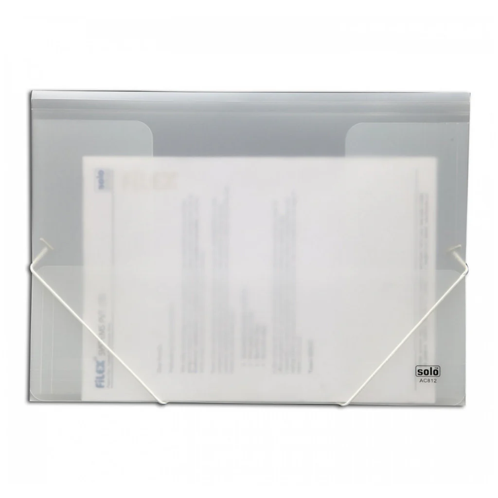 Solo Action Case Translucent White F/C Size AC 812