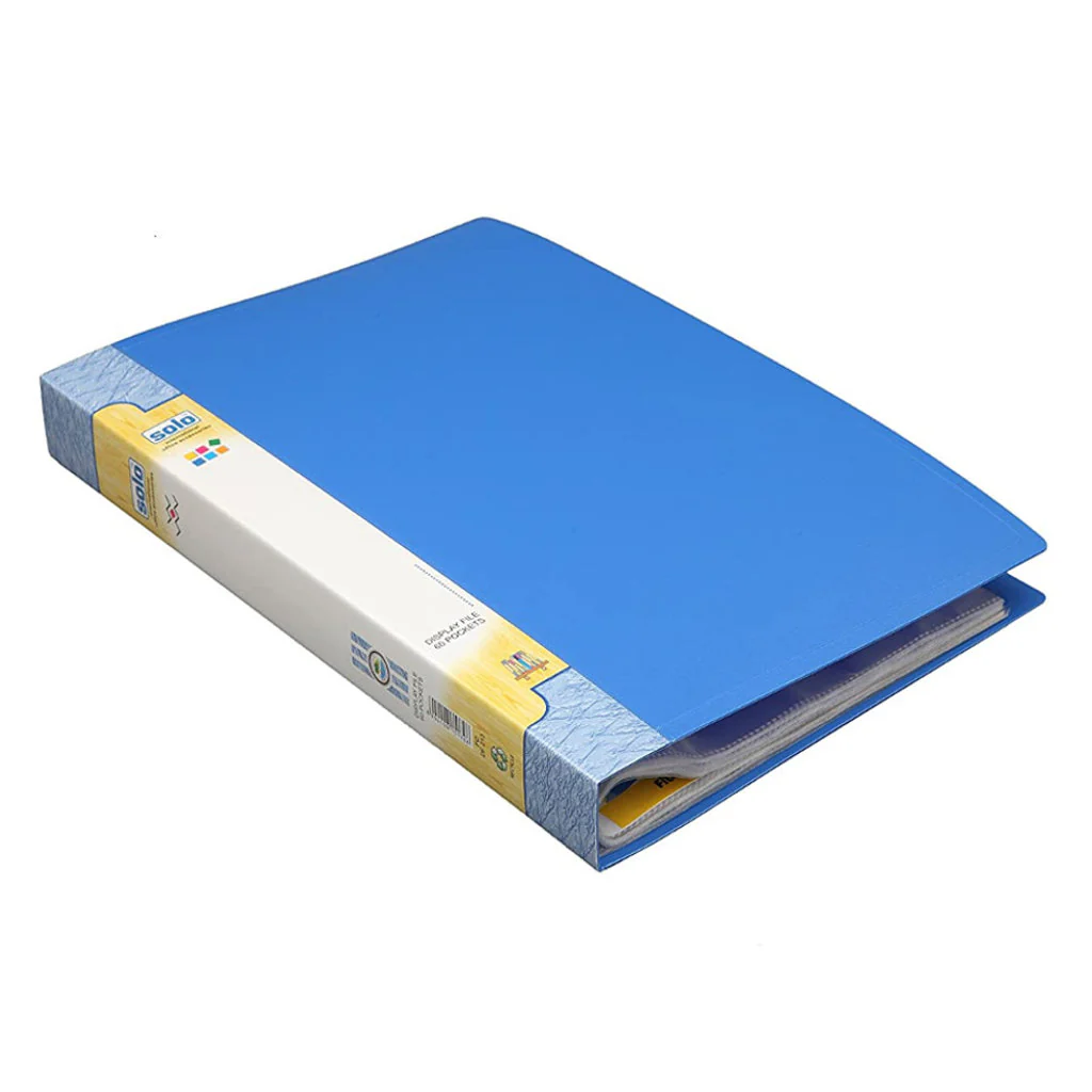Solo Display File With 60 Pockets Blue F/C Size DF 213 - Image 2