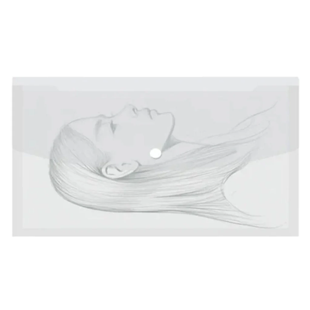 Solo Documents Bag With Expanding Button Closure Transparent Clear A3 CH 313 - Image 2