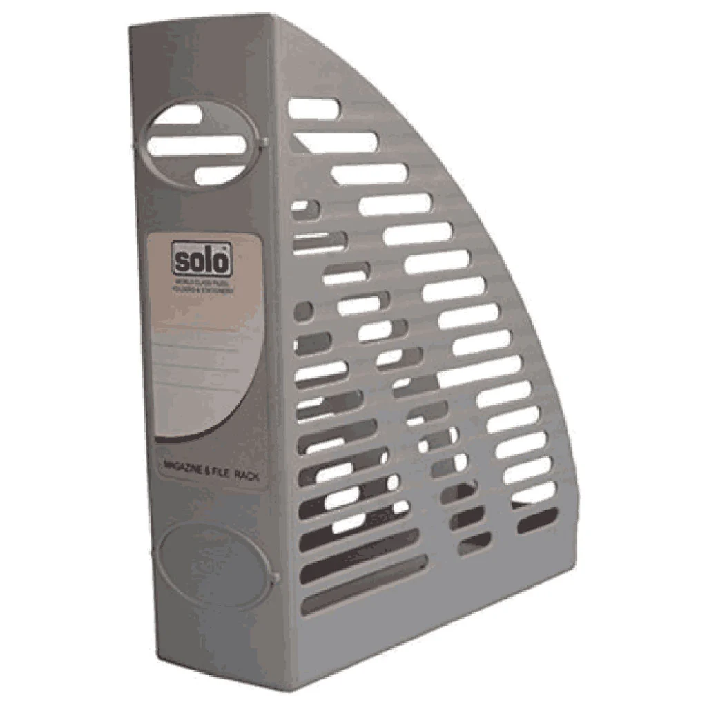 Solo File & Magazine Rack Grey XL FS201