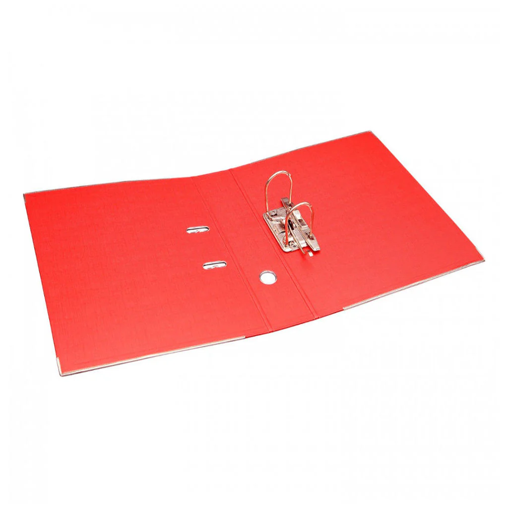 Solo Lever Arch File Red 3 Inch Ring A4 LA 502 - Image 2