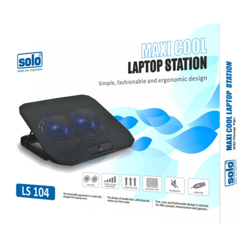 Solo Maxicool Laptop Station LS 104 - Image 2