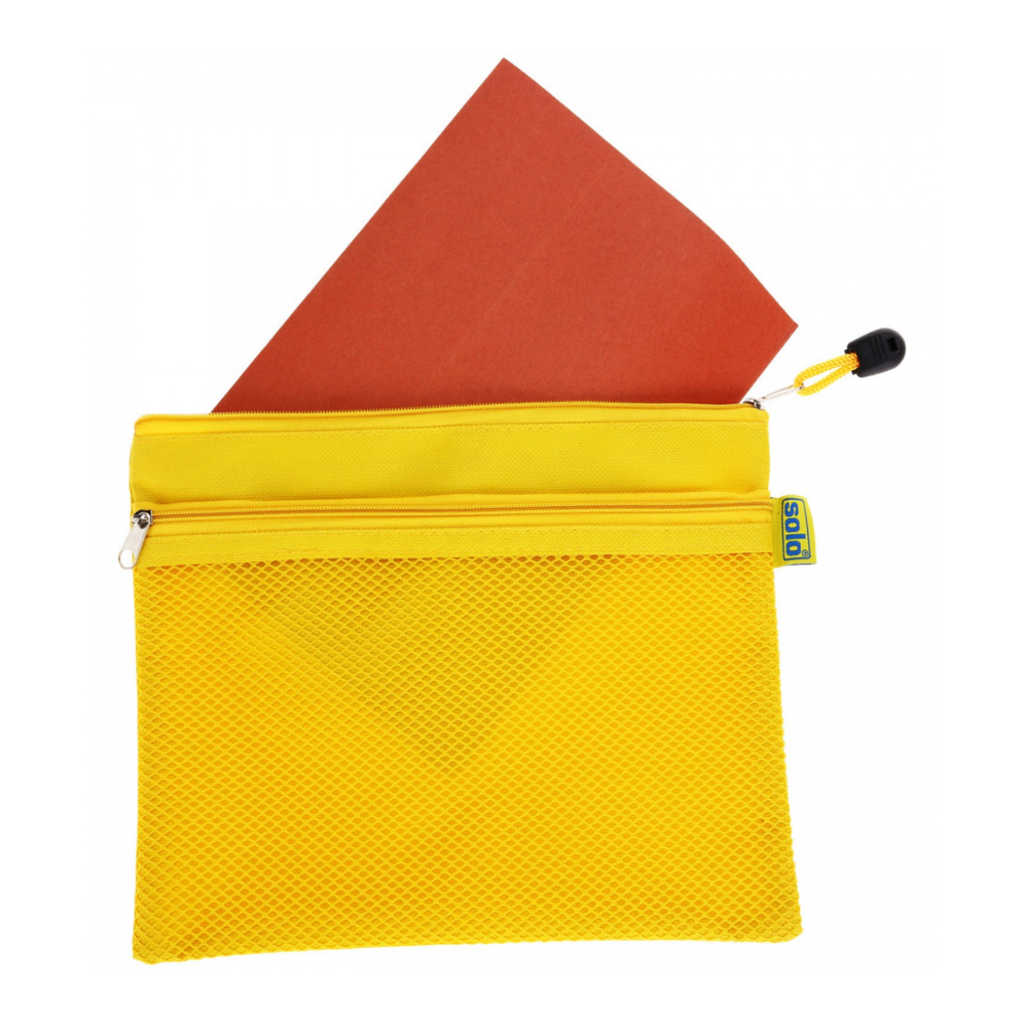 Solo Multi Function Bag With Two Pockets Yellow A5 MFA52