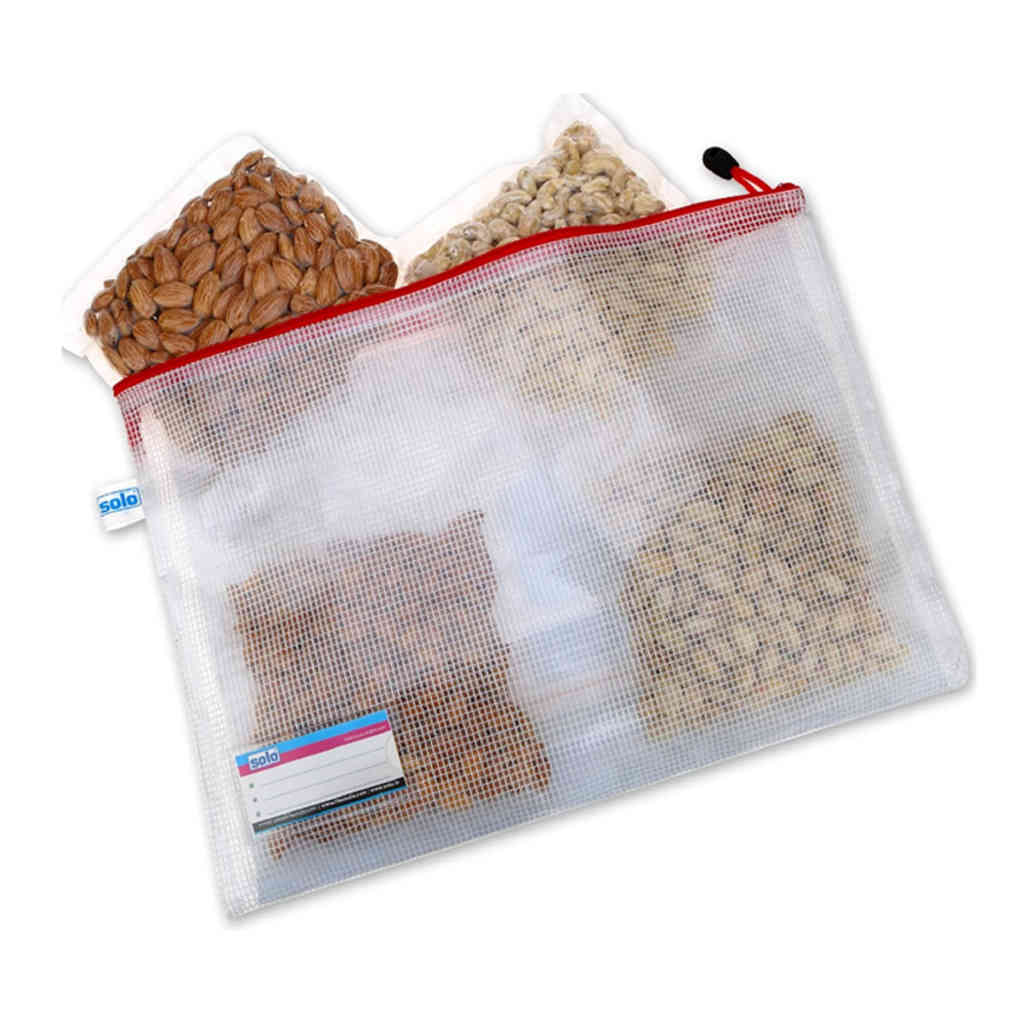 Solo My Zipper Closure Bag Red A4 MFA41 - Image 2