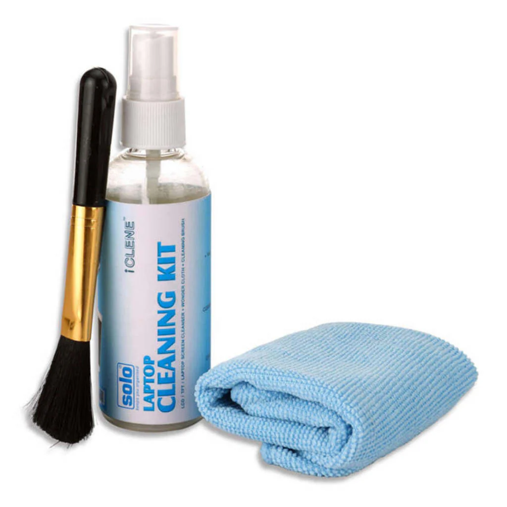 Solo Optical Lens Cleaning Kit With Screen Cleaner + Wonder Cloth + Brush IC 106 - Image 2